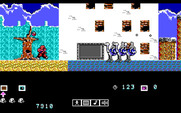 Karnov for IBM PC/Compatibles - Enemies come in all shapes and sizes.