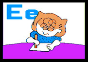 Charlie Brown's ABC's for Apple II - Erasing with the eraser...