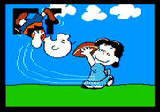 Charlie Brown's ABC's for Apple II - ...and Charlie Brown fails to kick it!