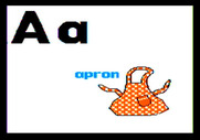 Charlie Brown's ABC's for Apple II - An apron...