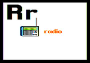 Charlie Brown's ABC's for Apple II - Radio for "R".