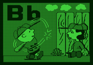 Charlie Brown's ABC's for Apple II - Time for some baseball...