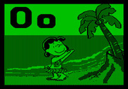 Charlie Brown's ABC's for Apple II - The ocean animation.