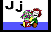 Charlie Brown's ABC's for IBM PC/Compatibles - The jack in the box jumps out!