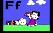 Charlie Brown's ABC's for IBM PC/Compatibles - Charlie Brown fails to kick the football again...