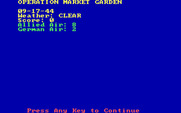 Operation Market Garden: Drive on Arnhem, September 1944 for IBM PC/Compatibles - Starting the game.