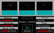 Orbital Defender for IBM PC/Compatibles - An enemy destroyed!