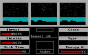 Orbital Defender for IBM PC/Compatibles - Waiting for the next opponent to appear...