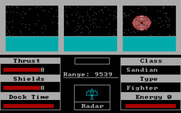 Orbital Defender for IBM PC/Compatibles - Under attack!