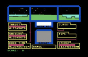 Orbital Defender for Commodore 64 - Game start.