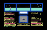 Orbital Defender for Commodore 64 - Enemy destroyed!
