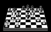 Chess for IBM PC/Compatibles - Gameplay; pieces slowly being removed.
