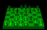 Chess for IBM PC/Compatibles - The game can optionally be played with a 3D view.