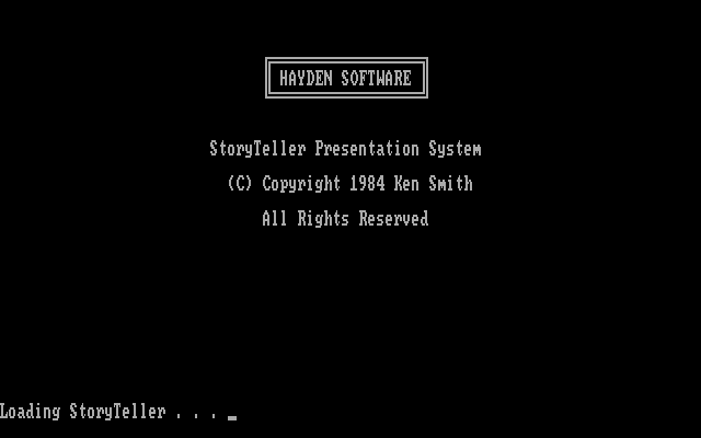 Inca IBM PC/Compatibles Screenshot: Loading screen.