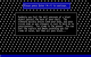Inca for IBM PC/Compatibles - Suddenly, everything goes black...