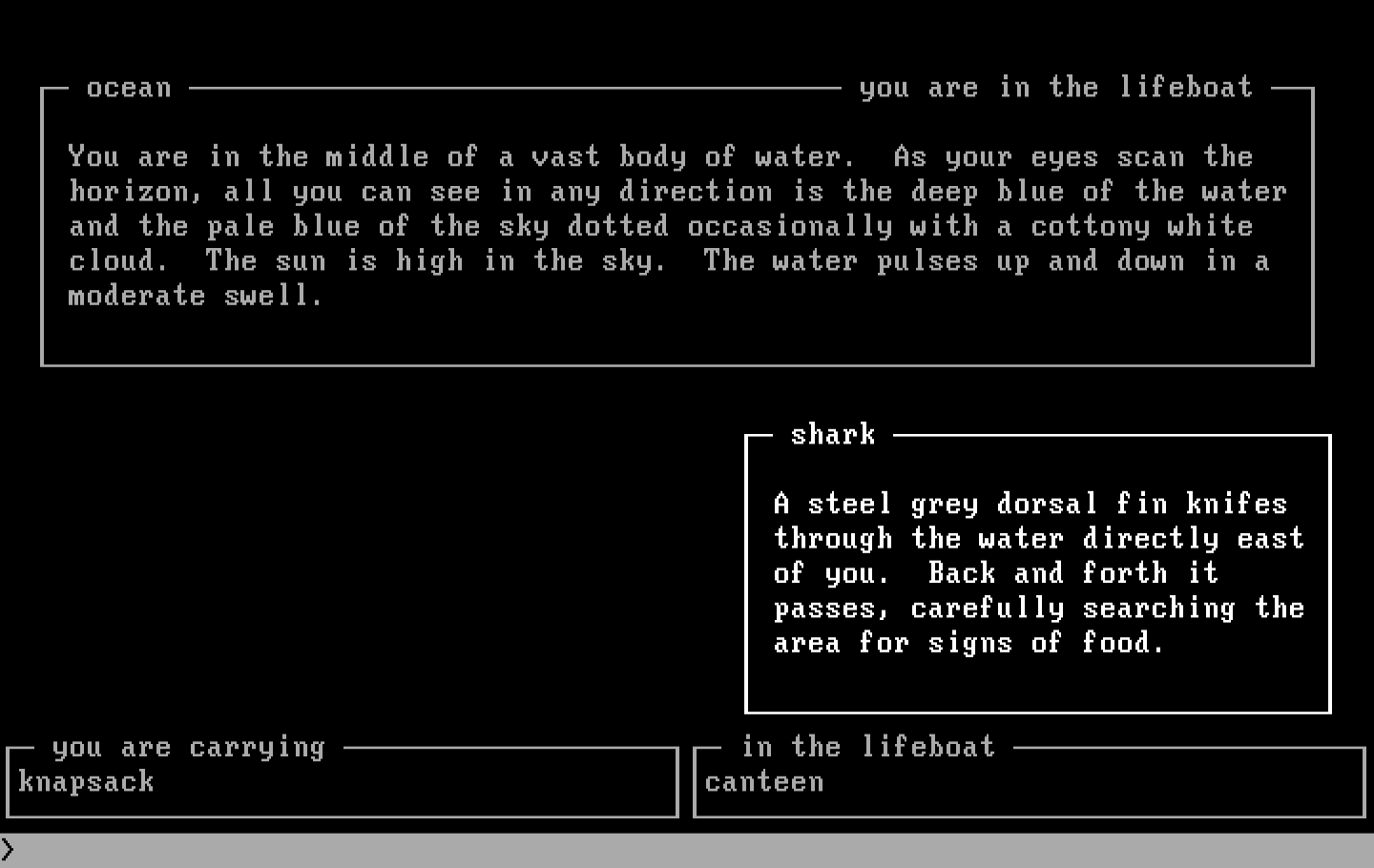Inca IBM PC/Compatibles Screenshot: Game start.