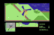 Mini-Putt for Commodore 64 - A classic miniature golf windmill!