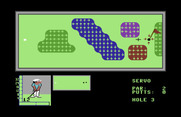 Mini-Putt for Commodore 64 - A few hills are in the way!