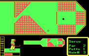 Mini-Putt for IBM PC/Compatibles - Lots of hills here.