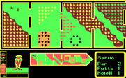 Mini-Putt for IBM PC/Compatibles - The challenging course is challenging.