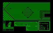 Mini-Putt for IBM PC/Compatibles - Each hole has a different shape.