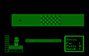 Mini-Putt for IBM PC/Compatibles - The first hole is easy.