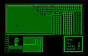 Mini-Putt for IBM PC/Compatibles - There are more hills to worry about here.