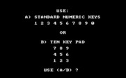 Mech Brigade for IBM PC/Compatibles - You can choose one of two ways to use the keyboard.