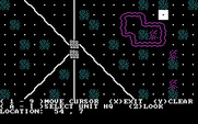 Mech Brigade for IBM PC/Compatibles - Starting one of the generated scenarios.