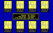 Computer Acquire for IBM PC/Compatibles - Credits screen.
