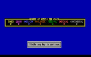 Computer Acquire for IBM PC/Compatibles - Number of hotels per chain...