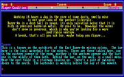 Supernova for IBM PC/Compatibles - The starting location.