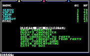 Death Knights of Krynn for IBM PC/Compatibles - The main menu.