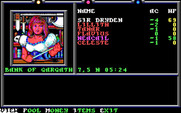 Death Knights of Krynn for IBM PC/Compatibles - At the bank.