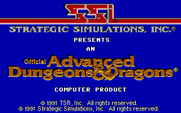 Death Knights of Krynn for IBM PC/Compatibles - SSI logo.