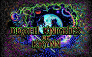 Death Knights of Krynn for IBM PC/Compatibles - Main title screen.