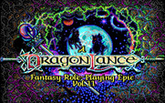 Death Knights of Krynn for IBM PC/Compatibles - DragonLance title screen.