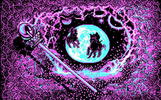 Death Knights of Krynn IBM PC/Compatibles Screenshot: Introduction graphics.