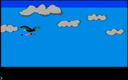 King's Quest for IBM PC/Compatibles - An eagle carries me through the air...