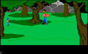 King's Quest for IBM PC/Compatibles - It's a giant!