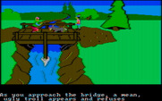 King's Quest for IBM PC/Compatibles - Goats hate trolls...