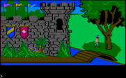 King's Quest for IBM PC/Compatibles - Game start.
