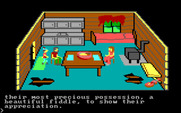King's Quest for IBM PC/Compatibles - Visiting with the woodcutter.