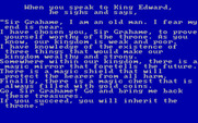 King's Quest for IBM PC/Compatibles - Here's the story, and what you need to accomplish.