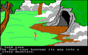 King's Quest for IBM PC/Compatibles - Yet another cave to explore...