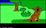 King's Quest for IBM PC/Compatibles - Hmm, anything useful about this tree?