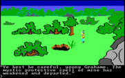 King's Quest for IBM PC/Compatibles - Uh oh, a spell wore off!