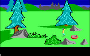 King's Quest for IBM PC/Compatibles - Hmm, someone left a bowl here...