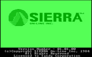 King's Quest for IBM PC/Compatibles - Sierra On-Line logo.