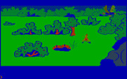 King's Quest for IBM PC/Compatibles - A crash landing.
